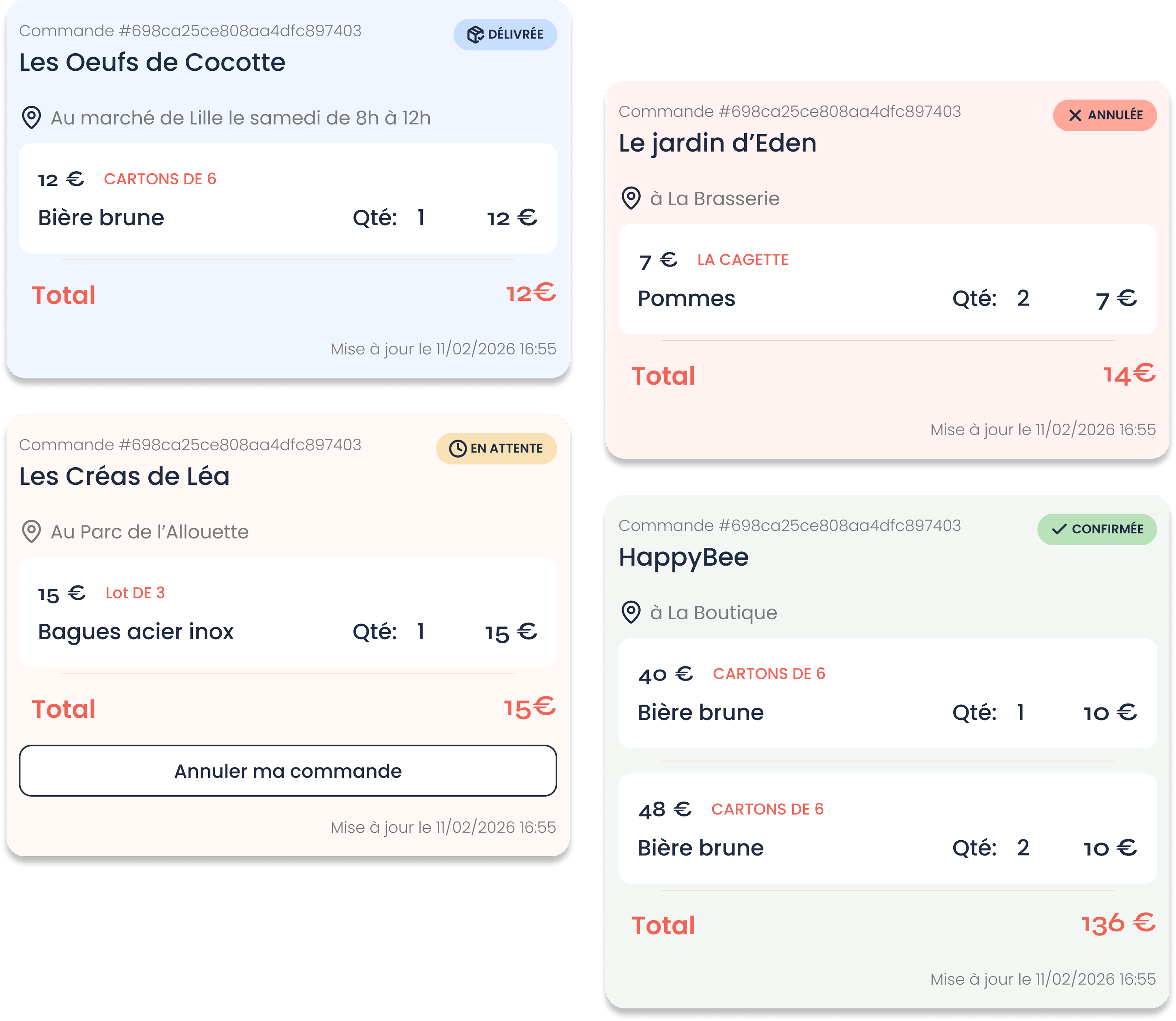 Régale-toi avec les produits de tes potes